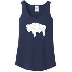 Wyoming Bison Ladies Essential Tank