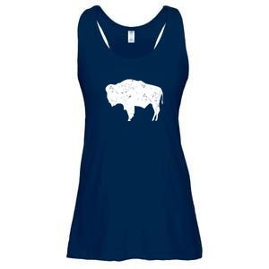 Wyoming Bison Ladies Essential Flowy Tank