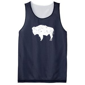 Wyoming Bison Mesh Reversible Basketball Jersey Tank