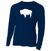 Wyoming Bison Cooling Performance Long Sleeve Crew