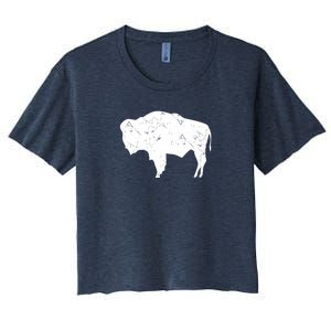 Wyoming Bison Women's Crop Top Tee