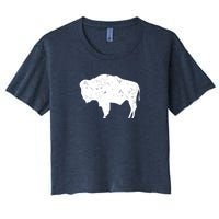 Wyoming Bison Women's Crop Top Tee