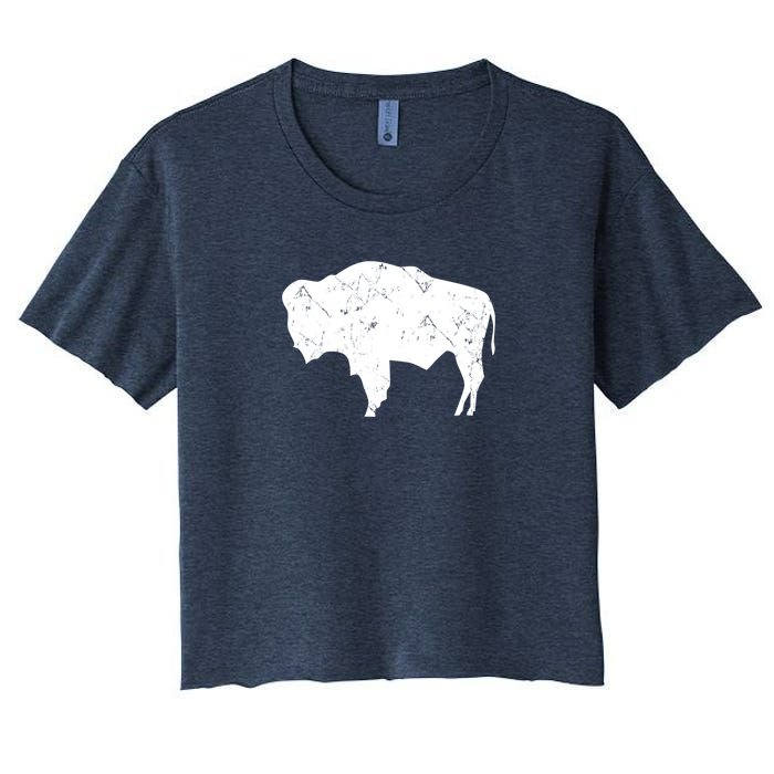 Wyoming Bison Women's Crop Top Tee