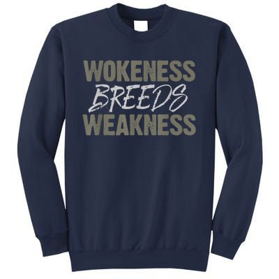 Wokeness Breeds Weakness Sweatshirt