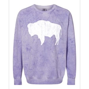 Wyoming Bison Colorblast Crewneck Sweatshirt