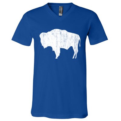 Wyoming Bison V-Neck T-Shirt