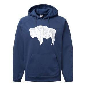 Wyoming Bison Performance Fleece Hoodie