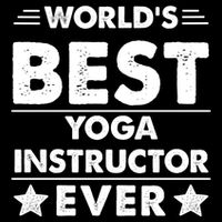 Worlds Best Yoga Instructor Ever Gift Drawstring Bag