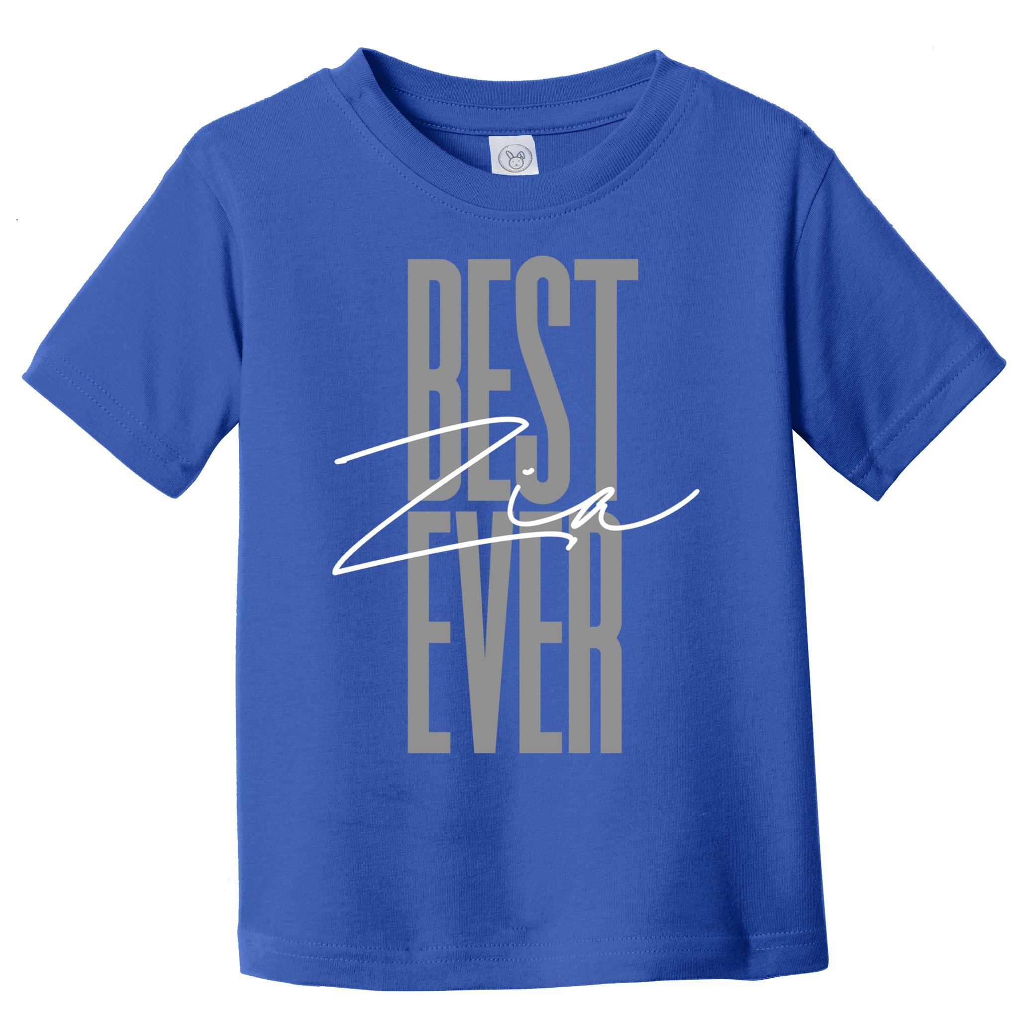 Wo Best Zia Ever Tee Aunt Italian Auntie Gift Funny Gift Toddler T-Shirt