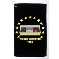 World Champion 1985 Retro Gaming Controller Gift Golf Towel