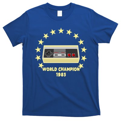 World Champion 1985 Retro Gaming Controller Gift T-Shirt