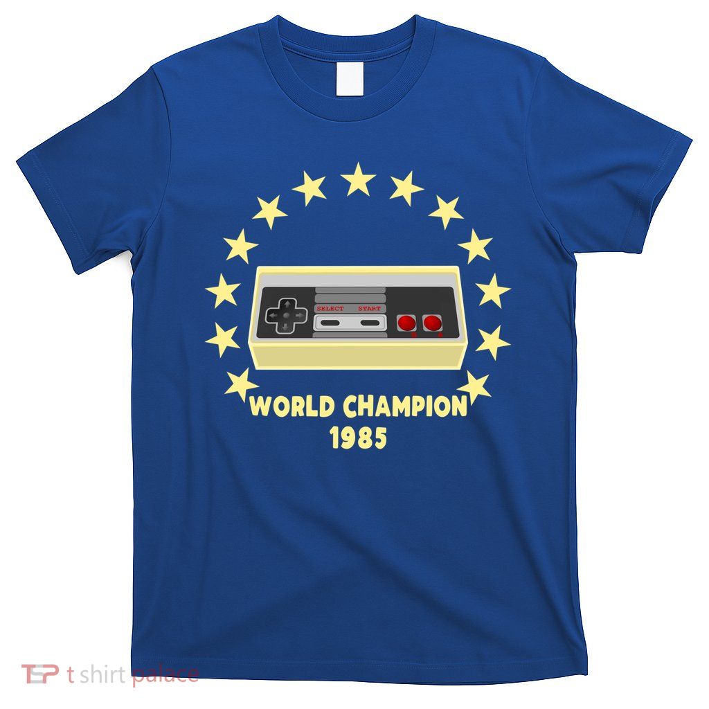 World Champion 1985 Retro Gaming Controller Gift T-Shirt