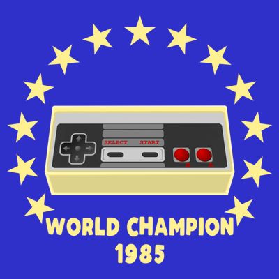 World Champion 1985 Retro Gaming Controller Gift T-Shirt