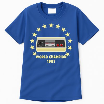 World Champion 1985 Retro Gaming Controller Gift Tall T-Shirt