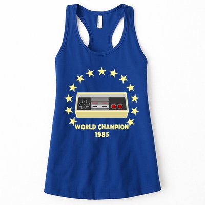 World Champion 1985 Retro Gaming Controller Gift Womens Tank Top
