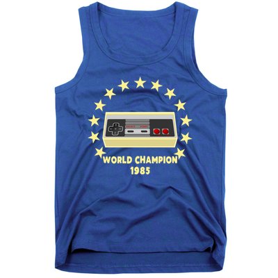 World Champion 1985 Retro Gaming Controller Gift Tank Top
