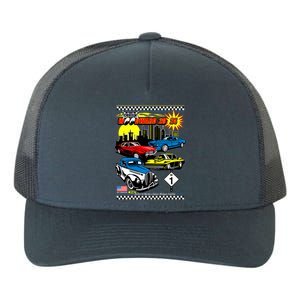 Woodward Cruise 2024 Classic Cars Cruising Downtown Skyline Yupoong Adult 5-Panel Trucker Hat