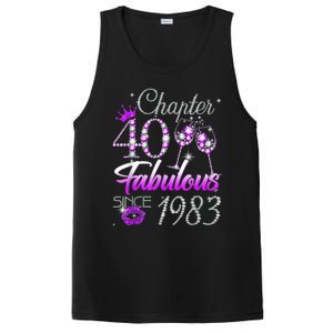 Wom.e.ns Chapter 40 Fabulous Since 1983 40th Birthday Queen PosiCharge Competitor Tank