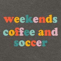 Weekends Coffee And Soccer Soccer Auntie Soccer Mom Cotton Canvas Backpack