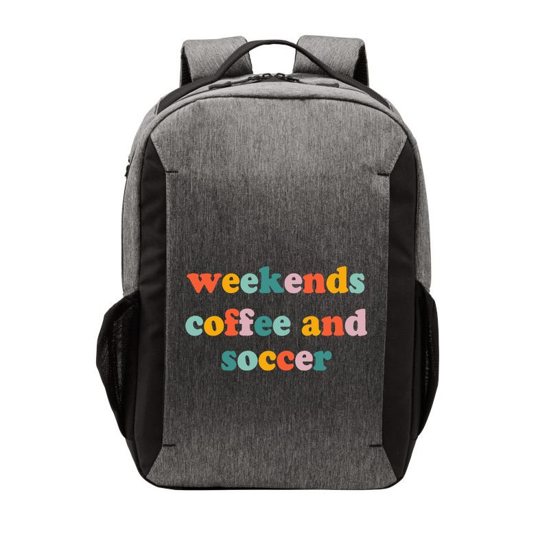 Weekends Coffee And Soccer Soccer Auntie Soccer Mom Vector Backpack