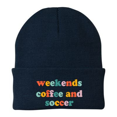 Weekends Coffee And Soccer Soccer Auntie Soccer Mom Beanie