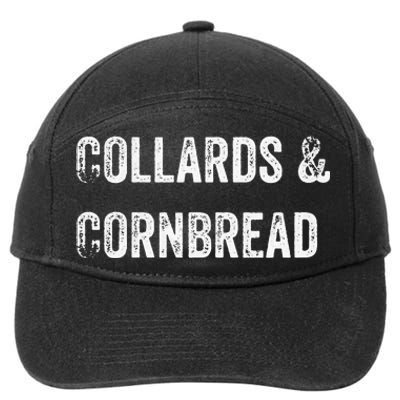 Womens Collards And Cornbread Collards & Cornbread 7-Panel Snapback Hat