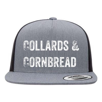 Womens Collards And Cornbread Collards & Cornbread Flat Bill Trucker Hat