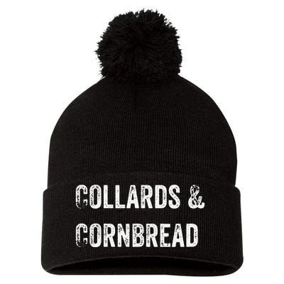 Womens Collards And Cornbread Collards & Cornbread Pom Pom 12in Knit Beanie