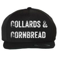 Womens Collards And Cornbread Collards & Cornbread Wool Snapback Cap