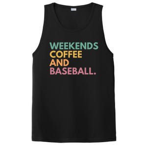 Weekends Coffee And Baseball Gift PosiCharge Competitor Tank