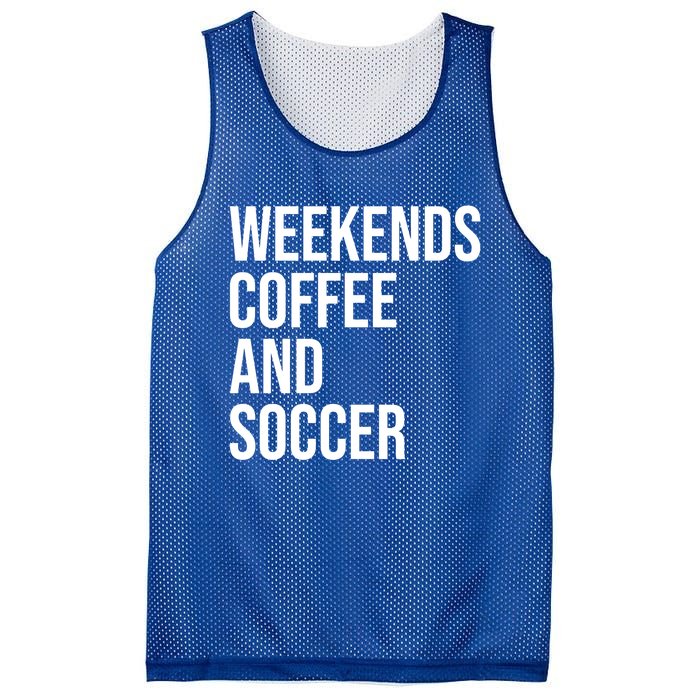 Weekends Coffee And Soccer Soccer Auntie Soccer Mom Gift Mesh Reversible Basketball Jersey Tank