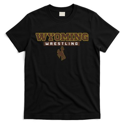 Wyoming Cowboys Apparel Wrestling Bold Box T-Shirt