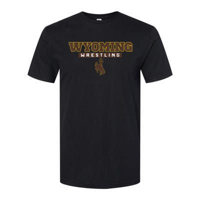 Wyoming Cowboys Apparel Wrestling Bold Box Softstyle® CVC T-Shirt