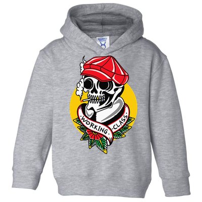 Working Class American Traditional Tattoo Old School Flash Toddler Hoodie