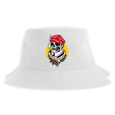 Working Class American Traditional Tattoo Old School Flash Sustainable Bucket Hat