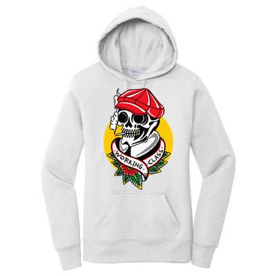 Working Class American Traditional Tattoo Old School Flash Women's Pullover Hoodie