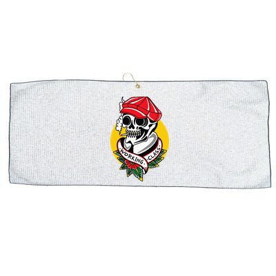 Working Class American Traditional Tattoo Old School Flash Large Microfiber Waffle Golf Towel