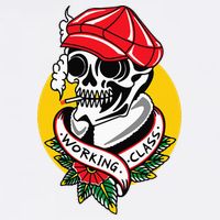 Working Class American Traditional Tattoo Old School Flash Poster