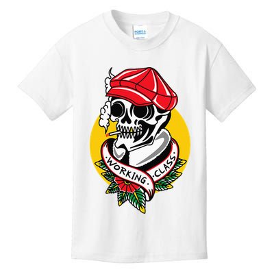 Working Class American Traditional Tattoo Old School Flash Kids T-Shirt
