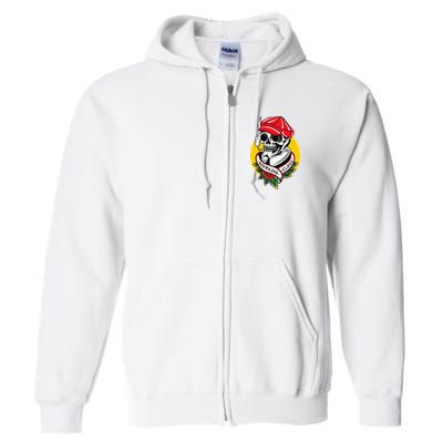 Working Class American Traditional Tattoo Old School Flash Full Zip Hoodie