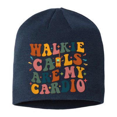 Walkie Calls Are My Cadio Sped Teacher Sustainable Beanie