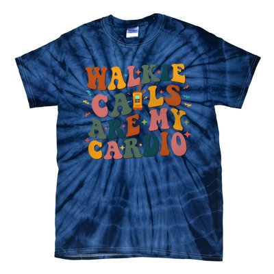 Walkie Calls Are My Cadio Sped Teacher Tie-Dye T-Shirt