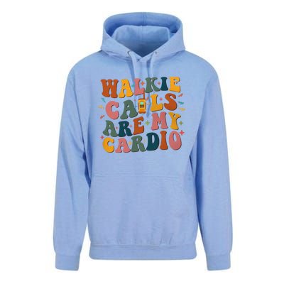 Walkie Calls Are My Cadio Sped Teacher Unisex Surf Hoodie