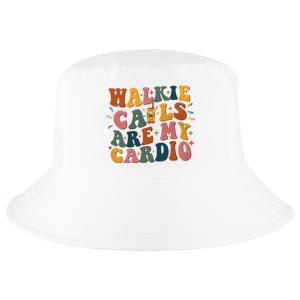 Walkie Calls Are My Cadio Sped Teacher Cool Comfort Performance Bucket Hat