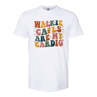 Walkie Calls Are My Cadio Sped Teacher Softstyle CVC T-Shirt