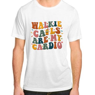 Walkie Calls Are My Cadio Sped Teacher Adult ChromaSoft Performance T-Shirt