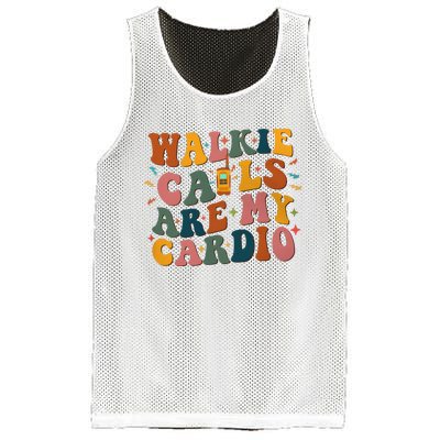 Walkie Calls Are My Cadio Sped Teacher Mesh Reversible Basketball Jersey Tank