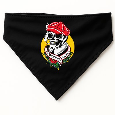 Working Class American Traditional Tattoo Old School Flash USA-Made Doggie Bandana