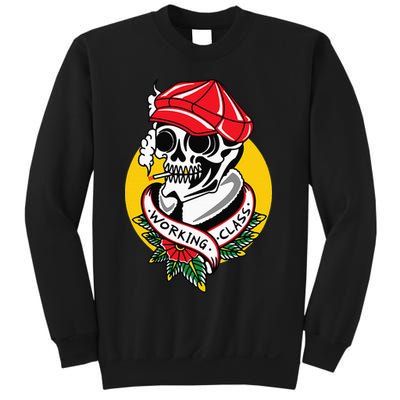 Working Class American Traditional Tattoo Old School Flash Sweatshirt