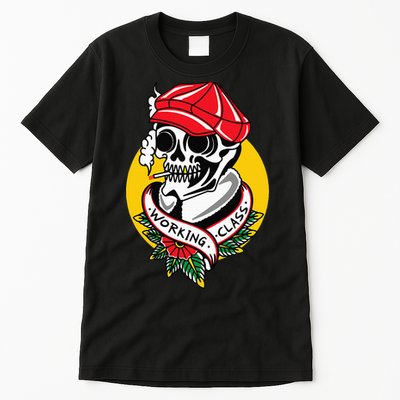 Working Class American Traditional Tattoo Old School Flash Tall T-Shirt